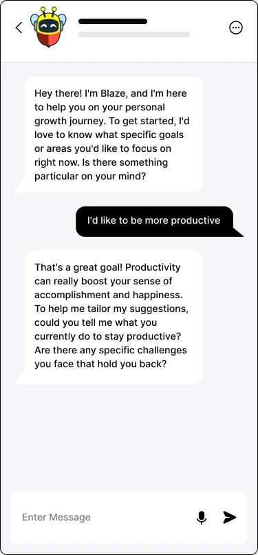 Start the chat!