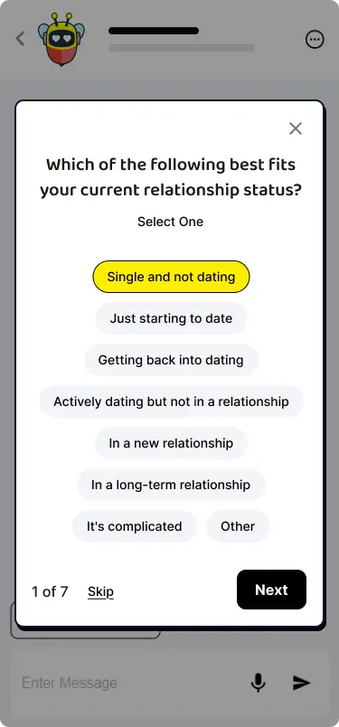 Start chatting