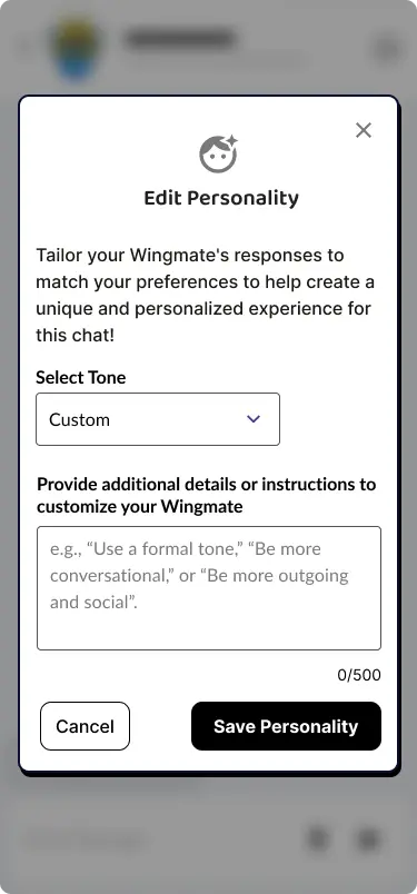 Set preferences