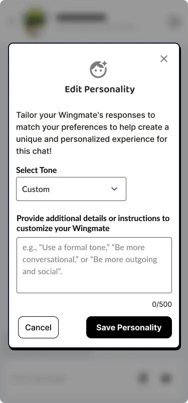 Set preferences
